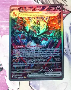 Charizard EX Pokemon 234/091 Foiled Doujin Card Eng Art - NM ** READ ** - Image 1
