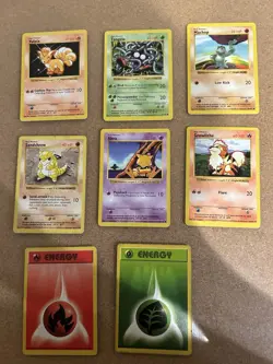 Shadowless Base Set Pokemon Card Lot Vintage WOTC - Image 1