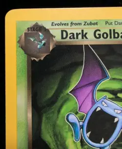 Dark Golbat 24/82 1st Edition Nonholo Team Rocket NM Vintage Pokemon Card - Image 2