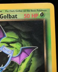 Dark Golbat 24/82 1st Edition Nonholo Team Rocket NM Vintage Pokemon Card - Image 3