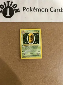 Kakuna 33/102 1st Edition Shadowless Pokemon Card Lot Vintage WOTC - Image 1
