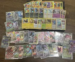 Pokemon Cards Lot Full Art GX Vmax V Umbreon Mew Evolving Skies Fusion Strike - Image 1