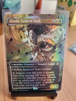 Elenda, Saint of Dusk (Borderless) Foundations Foil - Image 1