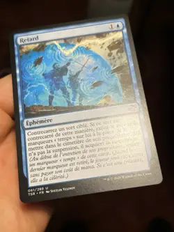 FRENCH 🚫 Delay / Retard 🚫 NM 🚫 Time Spiral Remastered 🚫 Mtg (1605) - Image 2