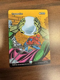 Traumatize Spider-Man Borderless Mythic Rare - Image 1