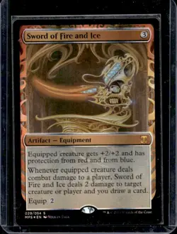 2016 Magic: The Gathering Kaladesh Sword of Fire and Ice Masterpiece #029 - Image 1