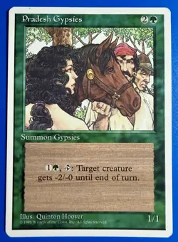 1 BANNED MTG | Pradesh G | Fourth Edition | 1995 | Magic The Gathering |NM - Image 1