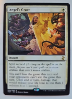 1x Angel's Grace MTG Time Spiral Remastered Rare - Image 1