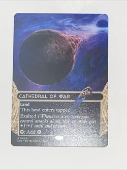 Cathedral of War - Borderless - MtG Edge of Eternities - NM - Image 1