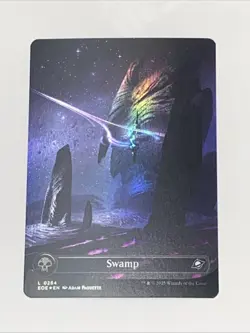 Edge of Eternities #264 Swamp (0264) (Borderless) Foil - Image 1