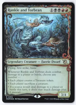 Rankle and Torbran (Showcase) R March of the Machine 315 NM - Image 1