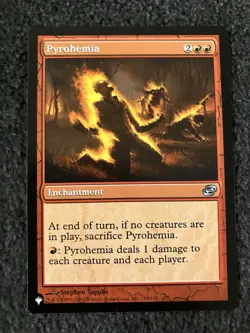 Magic The Gathering MTG - Pyrohemia - The List Reprints - Image 1