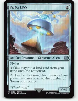 PuPu UFO Final Fantasy Foil MTG 0266 - Image 1
