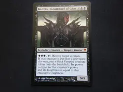 Kalitas, Bloodchief of Ghet LP [Zendikar] Mtg Magic Free Tracking! - Image 1