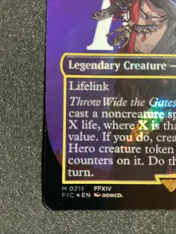 2025 MTG Final Fantasy G’raha Graha Tia Scion Reborn Surge Foil Mythic 211 holo - Image 5