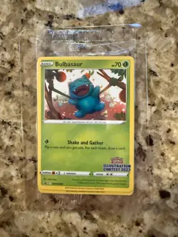 Pokemon TCG Illustration Contest 2022 & 2024 Sealed Promo Pack Set Lot of 2 - Image 2
