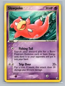 Pokemon TCG Slowpoke 72/115 Unseen Forces Normal MP - Image 1