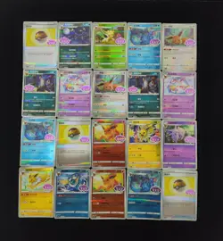 2025 Pokemon Chinese CBB2C 01 12/15 04 12/14 10 02/04 Eevee Leafeon Lot*20 LY - Image 1