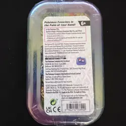 Prismatic Evolutions Mini Tin - Leafeon Art - Sealed Brand New - Pokemon TCG - Image 2