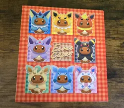 Eevee Capes 3 Ring Binder Pokemon Center Exclusive Great condition - Image 1