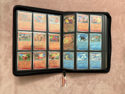 POKEMON TCG 100% COMPLETE PALDEA EVOLVED MASTER SET NM/M W BINDER NO PROMO - Image 4