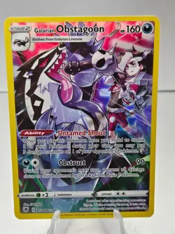 Pokemon TCG Astral Radiance Trainer Gallery #TG10/TG30 Galarian Obstagoon - Image 1