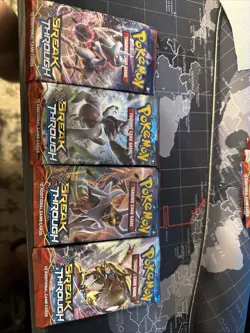 Pokemon TCG: (4) XY BreakThrough Booster Packs 2015 (Complete Art-Set) - Image 1