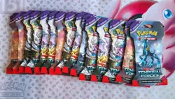 Pokemon Temporal Forces Sleeved Booster Pack LOT x15 Sealed Packs S&V S061 - Image 1