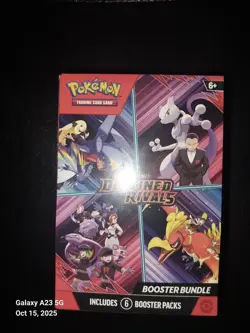 Pokemon Scarlet & Violet Destined Rivals Booster Bundle Box Sealed - Image 1