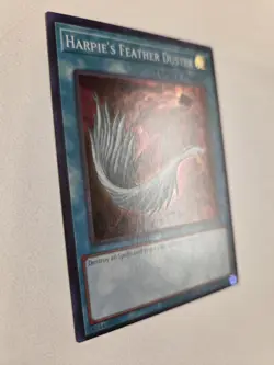 Harpie's Feather Duster EGO1-EN022 Super Rare Yugioh Unlimited Edition Mint - Image 2