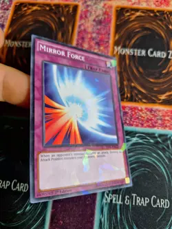 Yu-Gi-Oh! Mirror Force YS15-ENF21 Shatterfoil 1st Edition Near Mint - Image 2
