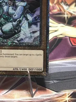 YuGiOh! Mobius the Frost Monarch - RA03-EN142 - Platinum Secret Rare 1st Edition - Image 4