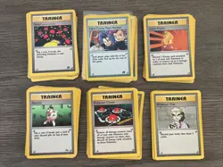 Huge Collection Bulk Lot of 100+ Pokemon Trainer Cards Vintage WOTC - Image 1