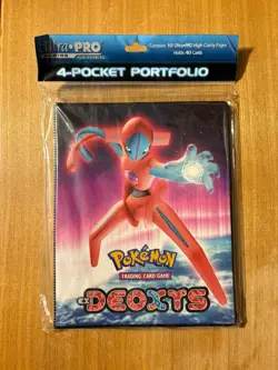 Pokemon EX Deoxys Rayquaza **SEALED** 4-pocket Card Binder TCG - Image 1