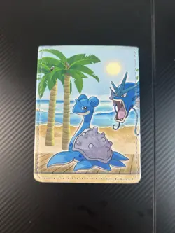 Ultra Pro Nintendo Pokemon TCG Seaside Lapras Alcove Flip Deck Box Card Case - Image 1