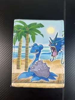 Ultra Pro Nintendo Pokemon TCG Seaside Lapras Alcove Flip Deck Box Card Case - Image 3