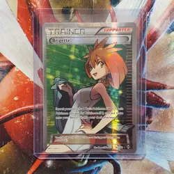 Brigette - Full Art Trainer - 161/162 - Pokemon Card - Lot #397 - Image 1