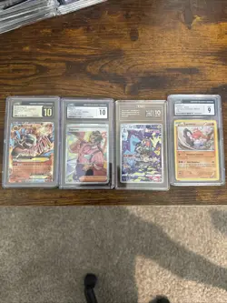 Pokemon Card Lot of 4 CGC/ TAG Graded - Image 1