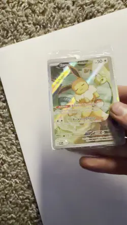 Sleeping Eevee Mint+ Sealed Pokemon Cards English - Image 2