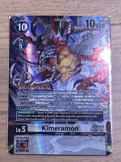 [Alt Art] EX9-074 Kimeramon ALT - Digimon Card Game TCG - Image 1