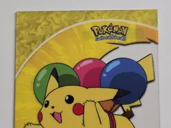 2000 Topps Chrome Pokemon TV Animation Edition Series 2 Clear Pikachu Card - Image 3