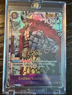 One Piece Eustass Captain Kid OP05-074 Alternate Art Card English, Ungraded - Image 1