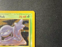 Pokemon TCG Muk Holo Rare Card 13/62 Fossil MP+ - Image 5