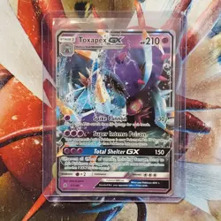 Toxapex GX + Gumshoos GX - Full Art + Regular - Pokemon Cards - Lot #394 - Image 2