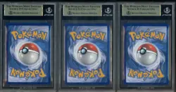 2019-22 Pokemon SWSH BSP 260 261 262 Charizard V Vmax Vstar BGS 9.5 3 Card Lot - Image 2