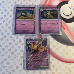 Abra & Kadabra & Alakazam EX Evolutions Cosmos HOLO 3 Card Set Pokemon 151 M/NM - Image 1