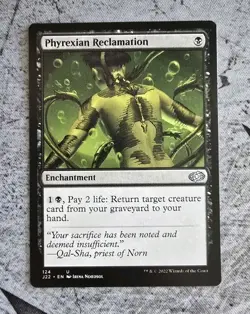 Phyrexian Reclamation - Near Mint MTG Jumpstart 2022 - Image 1
