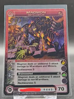 Chaotic Card : Magmon Retalliator Forged Unity First Edition Super Rare Creature - Image 1