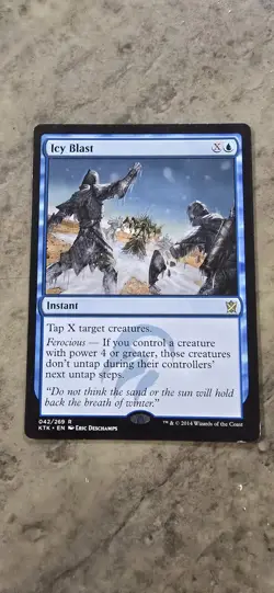 Icy Blast Khans of Tarkir Regular Instant Rare MTG - Image 1