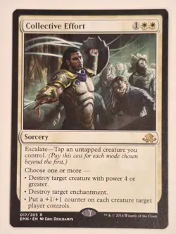 Collective Effort - Eldritch Moon - Magic the Gathering MTG Nice! - Image 1